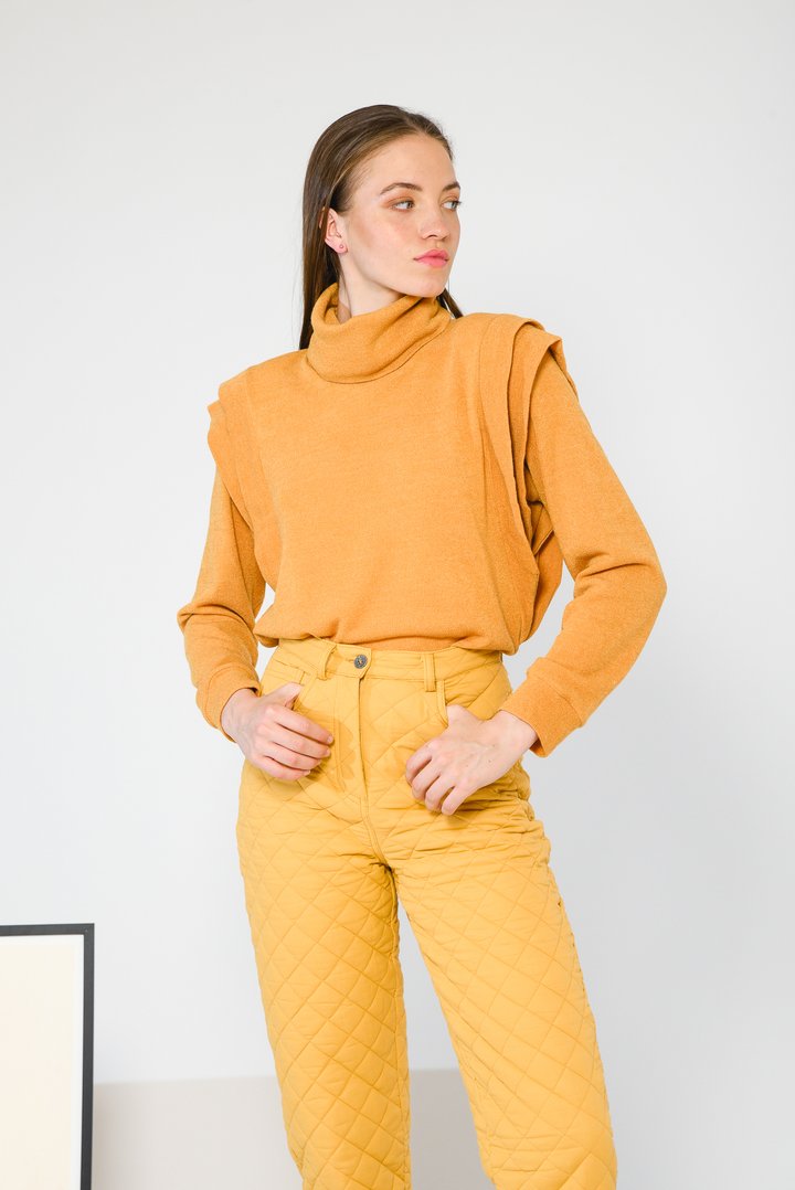 C FOR CUDDLE TOP MUSTARD - Caricia | Exclusive Boutique | Fashion ...