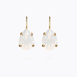 FWCC mini drop clasp earrings white opal 6f19e1d3 47fb 45cf b022 4da4b866b61f 700x700