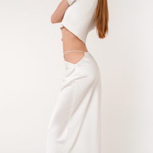 KELLY MIDI SKIRT WHITE SUNSETGO FAVEFASHION 2