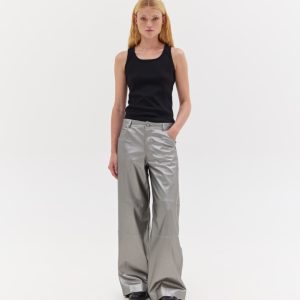 inaya leather pants