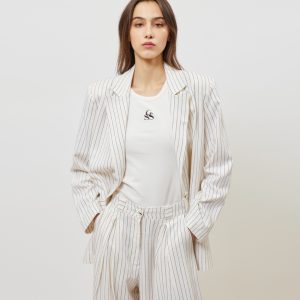 josefine stripped blazer